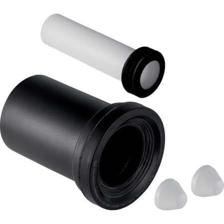 Ảnh của GEBERIT Odpadní připojovací sada Geberit pro závěsné WC, délka 18,5 cm Pochromovaná matná #152.426.46.1