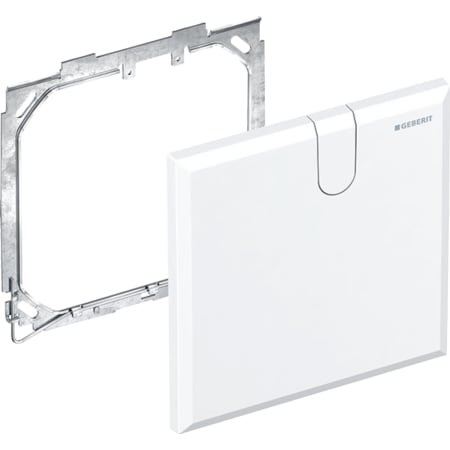 Ảnh của GEBERIT Krycí deska Geberit pro umyvadlové armatury s funkčním boxem pod omítku 116.425.11.1
