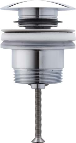 Obrázek DURAVIT Push-open ventil 005052 #0050521000 - Barva 04, Bronz kartáčovaná Ø 63.5 mm