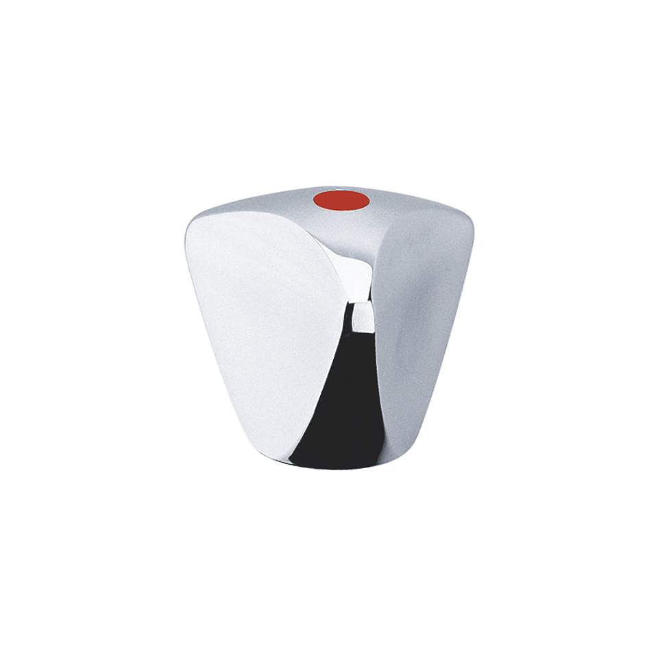 Bild von GROHE Griff Trecorn-de-luxe, Markierung rot #08017000 - chrom