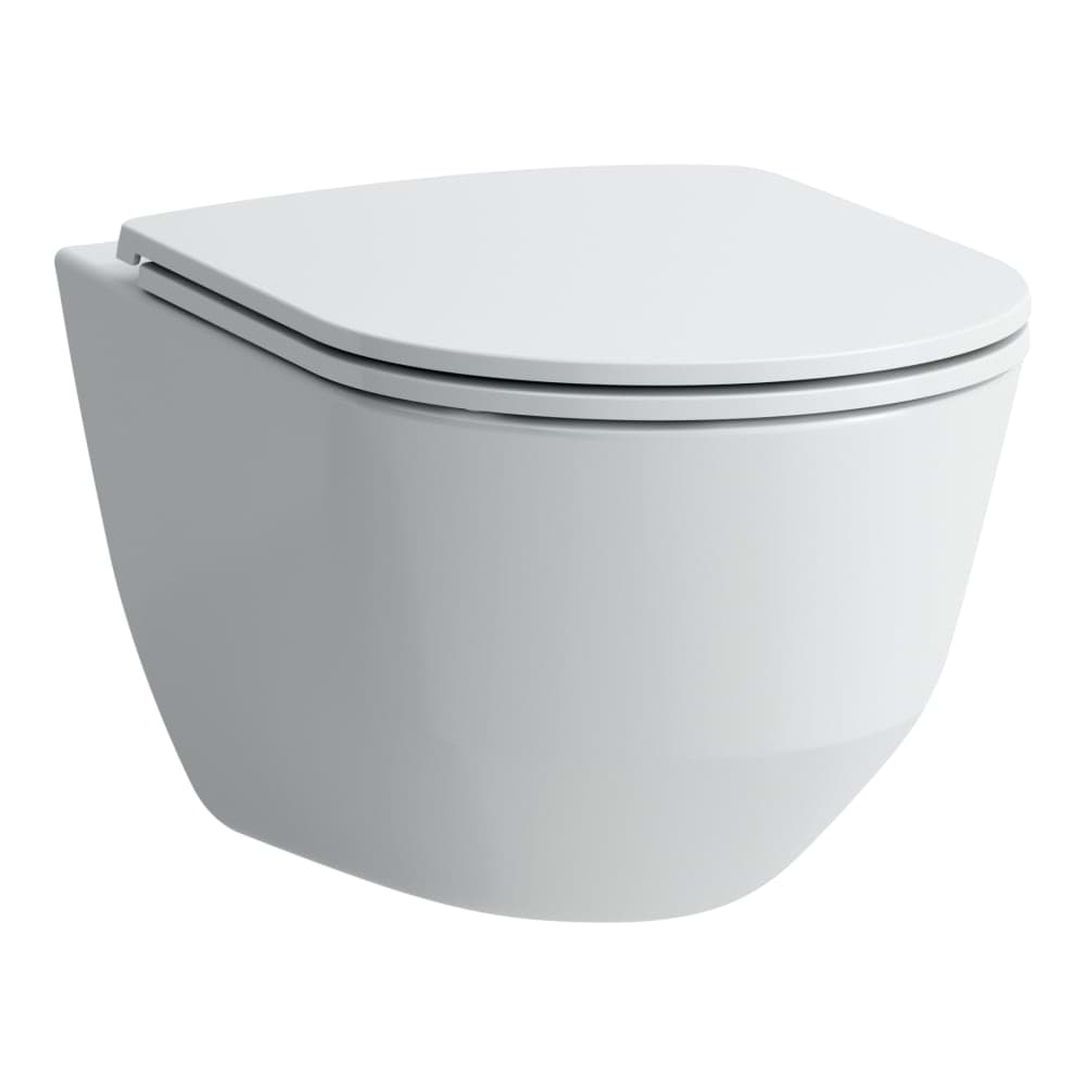 Obrázek LAUFEN PRO Závěsný klozet, rimless, hluboké splachování 530 x 360 x 345 mm #H8209660000001 - 000 - Bílá