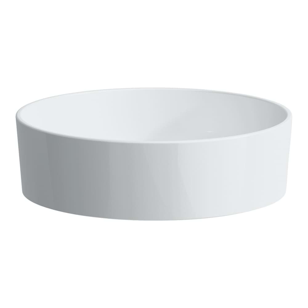 Obrázek LAUFEN Kartell LAUFEN Umyvadlová mísa 420 x 420 x 120 mm #H8123314001121 - 400 - Bílá LCC (LAUFEN Clean Coat)