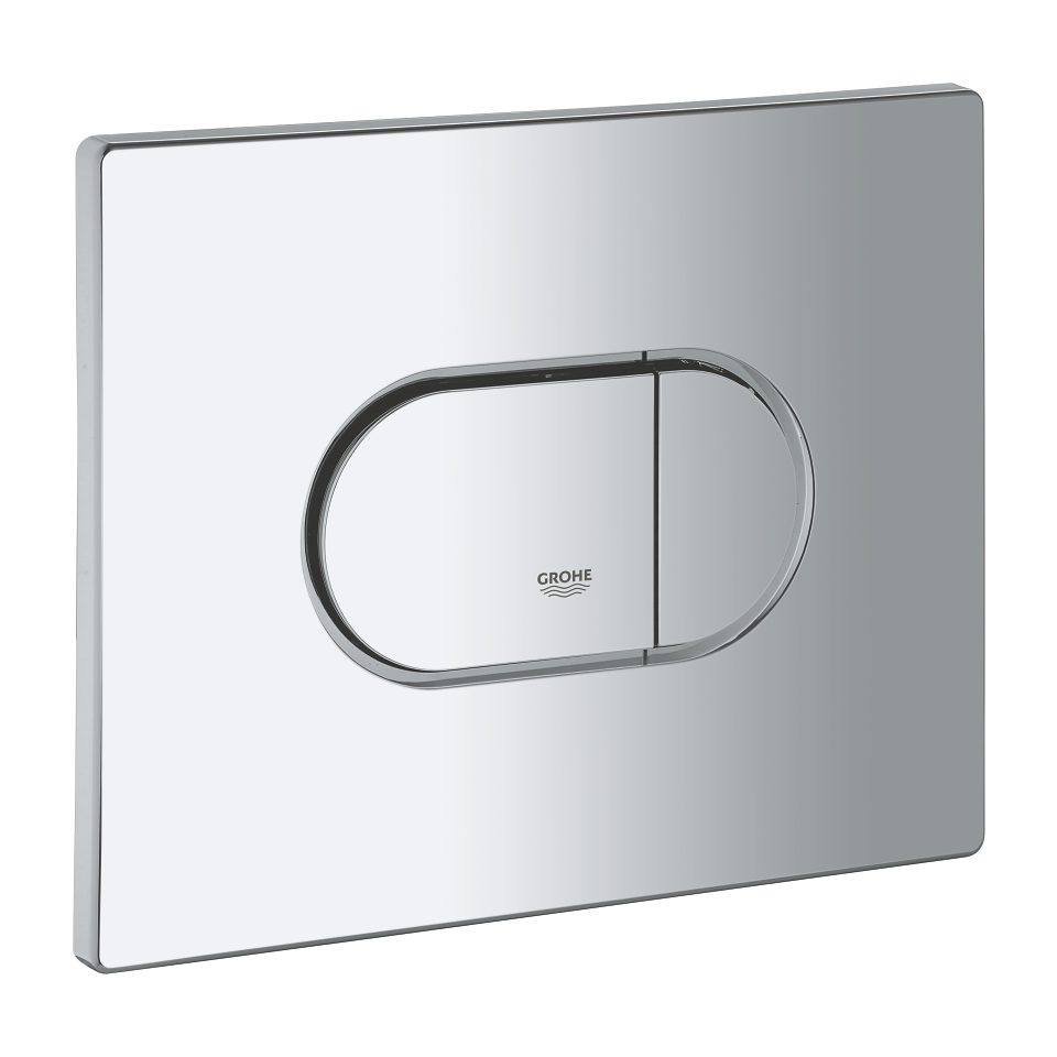 Bild von GROHE Abdeckplatte mit Drucktaste #42379000 - chrom