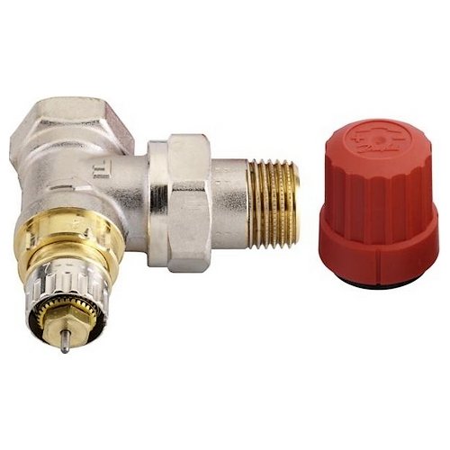 Obrázek DANFOSS RA-N 15 termostatický ventil ½ rohový nikl 013G0013