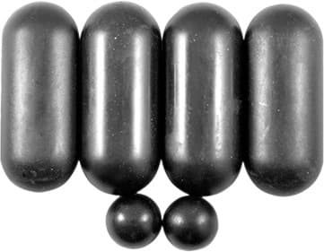 Obrázek DURAVIT Dorazy 100177 #1001770800 - Barva 00, Náhradní díl Sedátka pro WC 120 mm