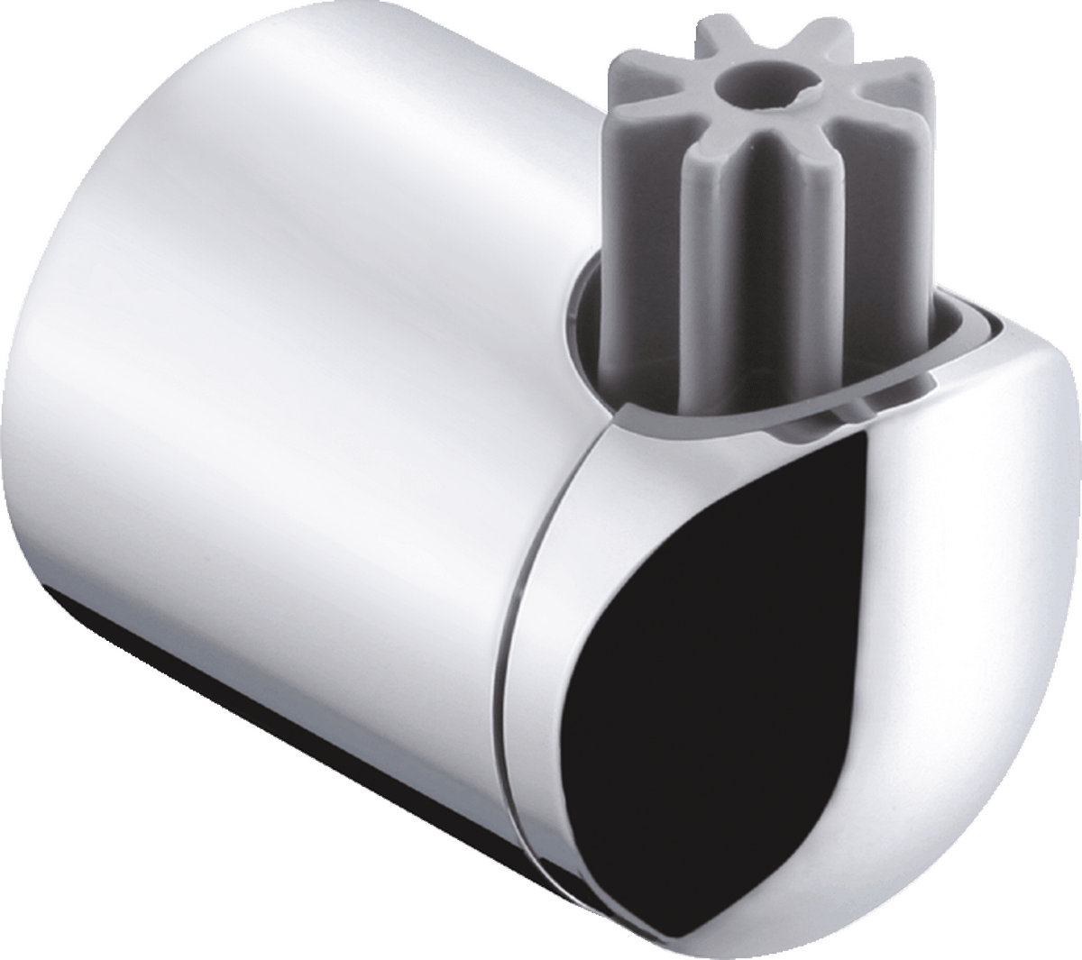 Obrázek HANSGROHE Držák na stěnu a krytka pro sprchovou tyč Unica'S #96191000 - chrom