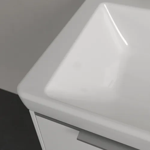 Obrázek VILLEROY BOCH Umyvadlo Subway 3.0, 600 x 470 x 165 mm, bílé Alpine, s přepadem #4A706001