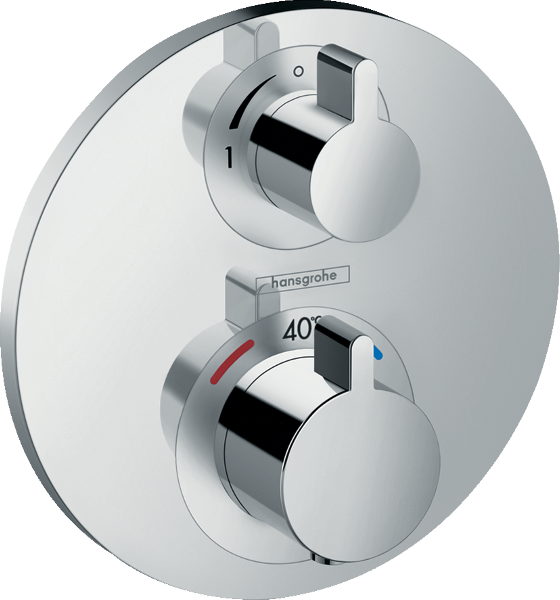 Obrázek HANSGROHE Ecostat S Podomítkový termostat pro 1 spotřebič #15757000