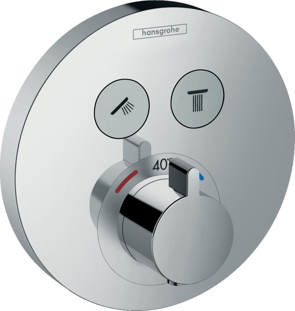 Obrázek HANSGROHE ShowerSelect S termostat #15743000 - chrom