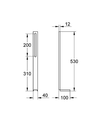 Obrázek GROHE Uniset podporuje #37304000