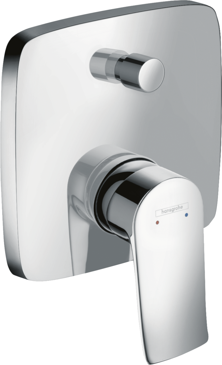 Obrázek HANSGROHE Metris Páková vanová baterie pod omítku pro iBox universal #31454000 - chrom