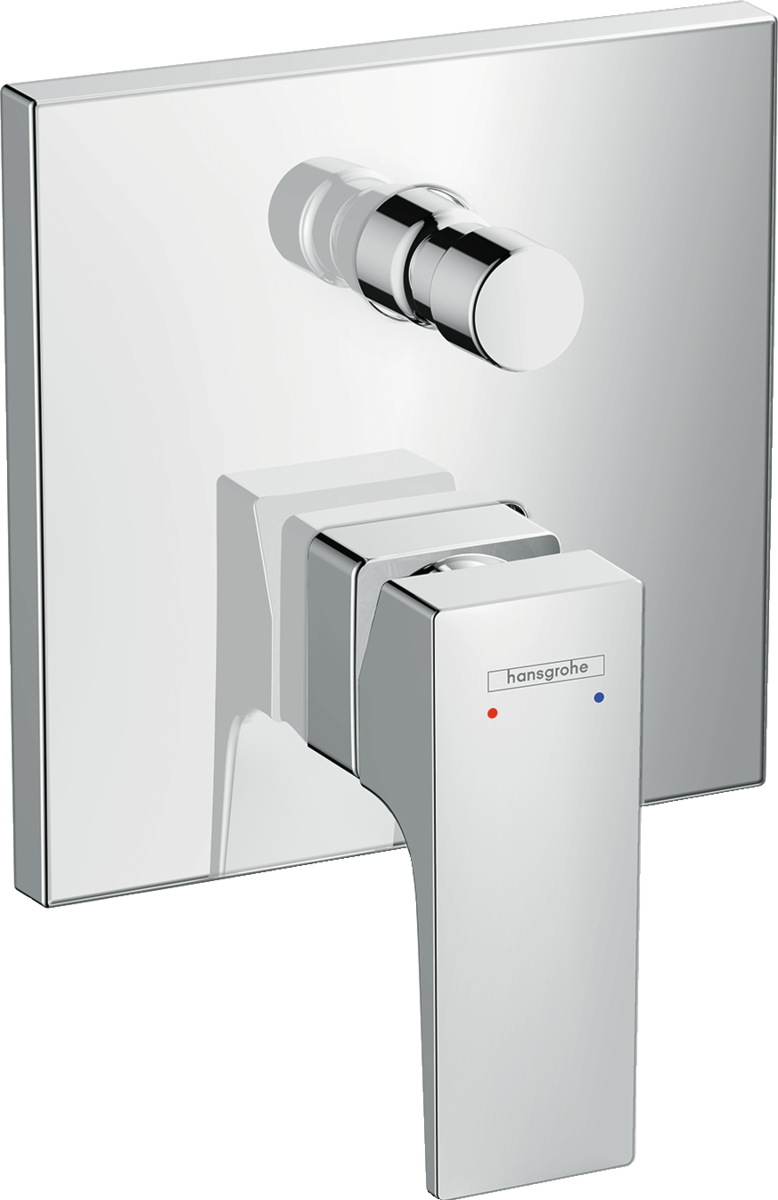 Obrázek HANSGROHE Metropol Páková vanová baterie pod omítku s páčkovou rukojetí pro iBox universal #32545000 - chrom