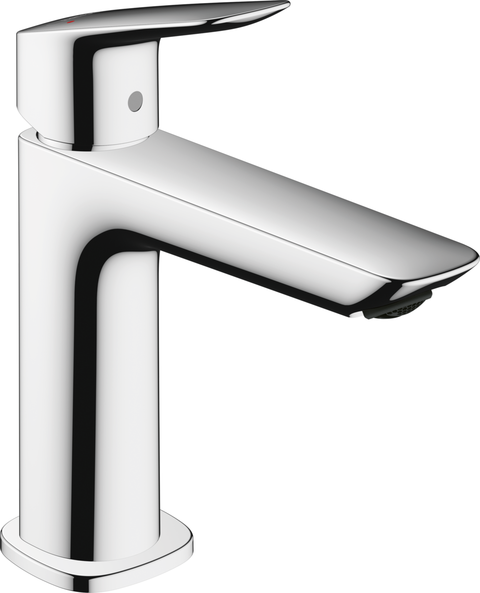 Obrázek HANSGROHE Logis Páková umyvadlová baterie 110 Fine s odtokovou soupravou s táhlem #71251000 - chrom