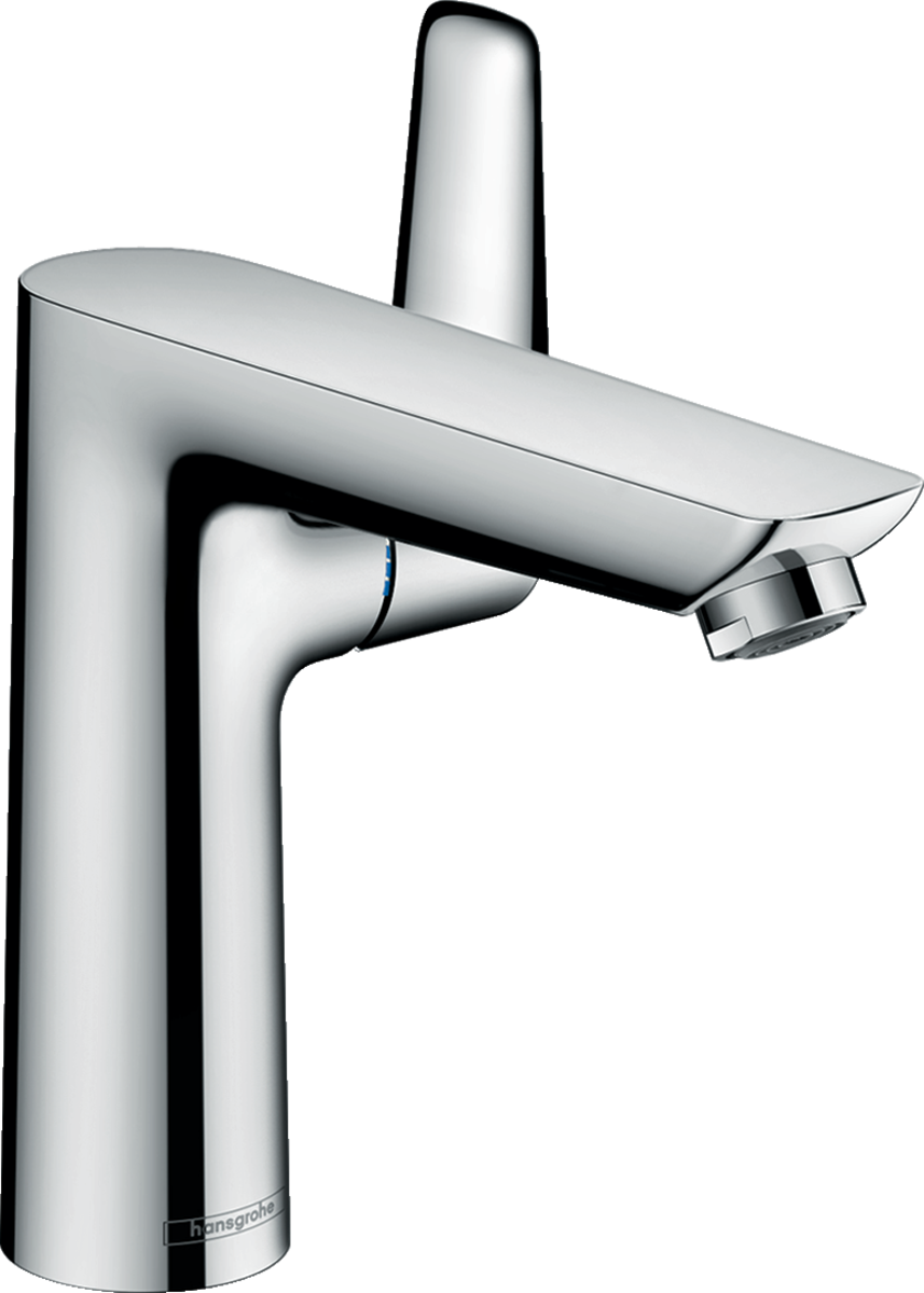 Obrázek HANSGROHE Talis E Páková umyvadlová baterie 150 s odtokovou soupravou s táhlem #71754000 - chrom