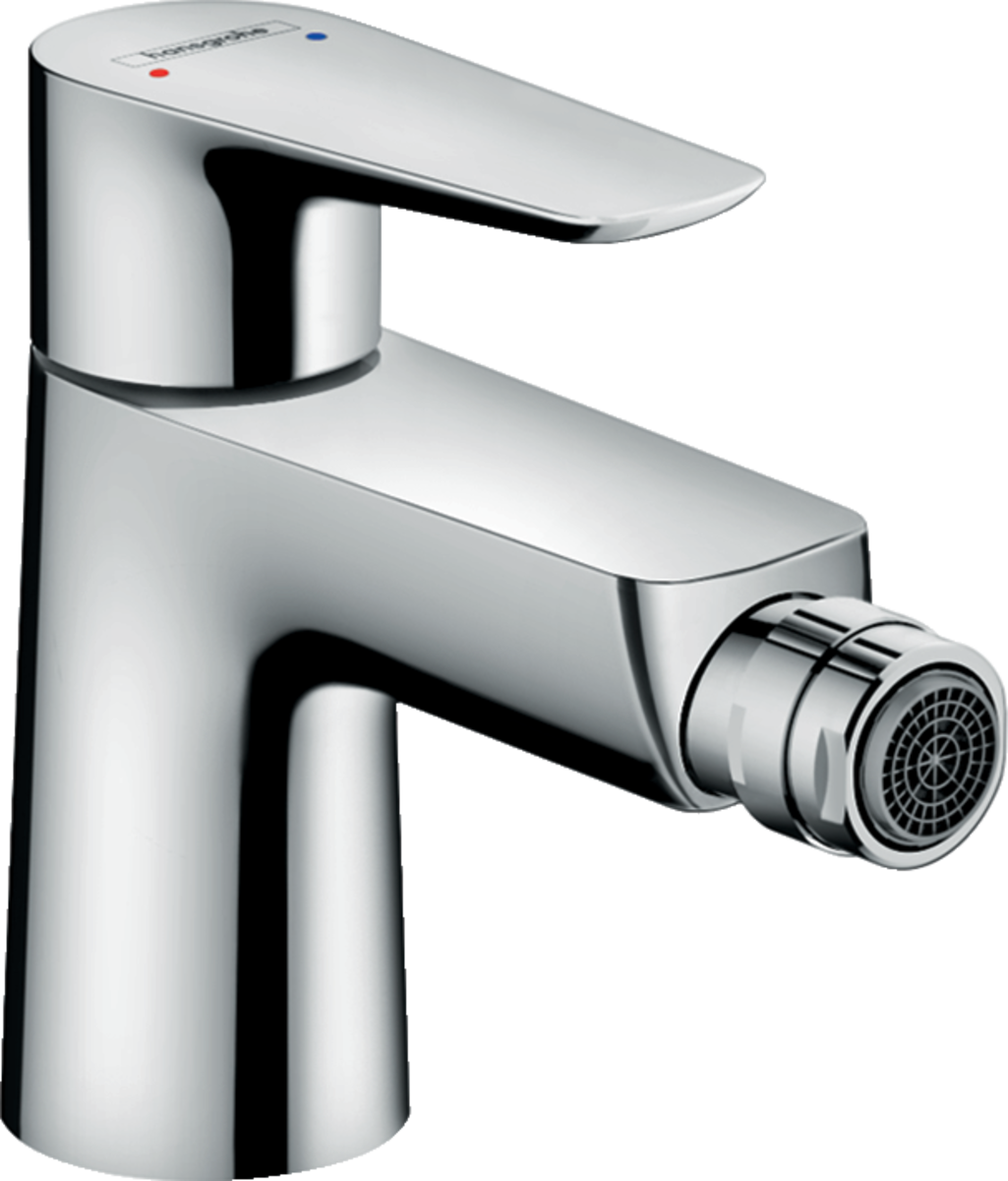 Obrázek HANSGROHE Talis E Páková bidetová baterie s odtokovou soupravou s táhlem #71720000 - chrom