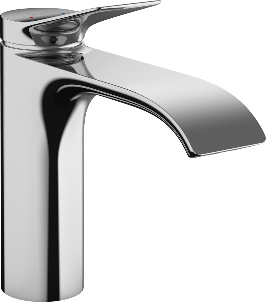 Obrázek HANSGROHE Vivenis Páková umyvadlová baterie 110 bez odtokové soupravy #75022000 - chrom