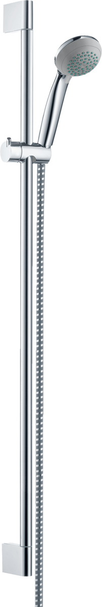 Obrázek HANSGROHE Crometta 85 Sprchová sada Mono se sprchovou tyčí 90 cm #27729000 - chrom