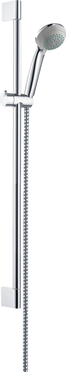 Obrázek HANSGROHE Crometta 85 Sprchová sada Mono EcoSmart+ se sprchovou tyčí 65 cm #27652000 - chrom