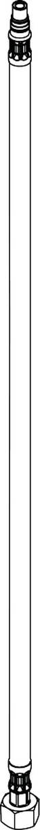 Зображення з  HANSGROHE přívodní hadice 600 mm M8x0,75 G3/8 #96556000