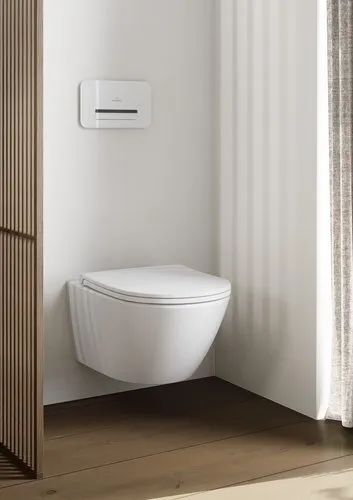 Зображення з  VILLEROY BOCH Subway 3.0 bezokrajové závěsné WC s TwistFlush, bílé Alpine #4670T001