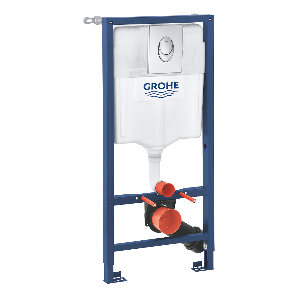 Obrázek GROHE Solido Sada 3 v 1 WC, stavební výška 1,13 m Chrom #38956000