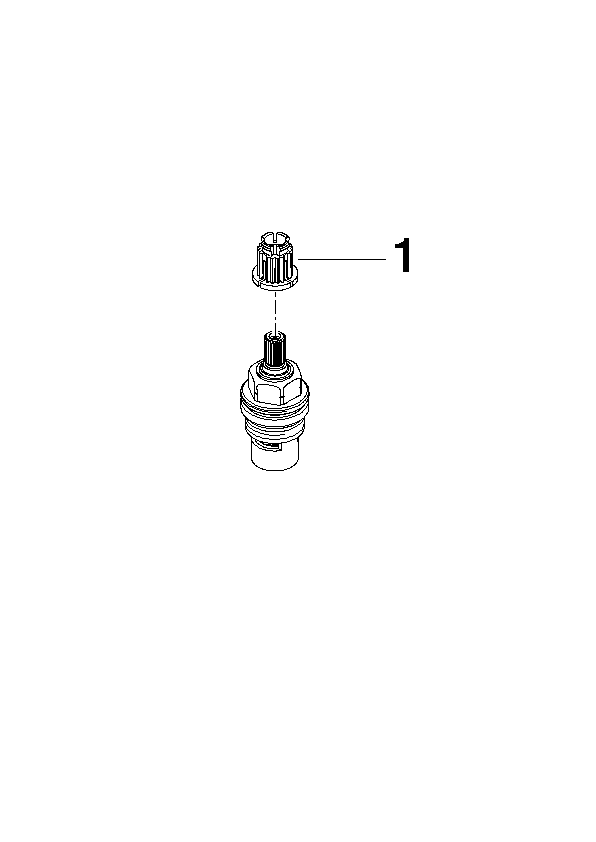 Obrázek DORNBRACHT Horní část, levé zavírání 1/2" - #9090031300090